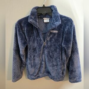 Kids Columbia Navy Plush Pullover, Size Medium 10-12, Outdoor